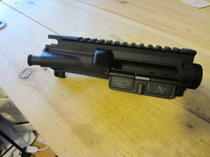 AR15 ejection port cover - installed